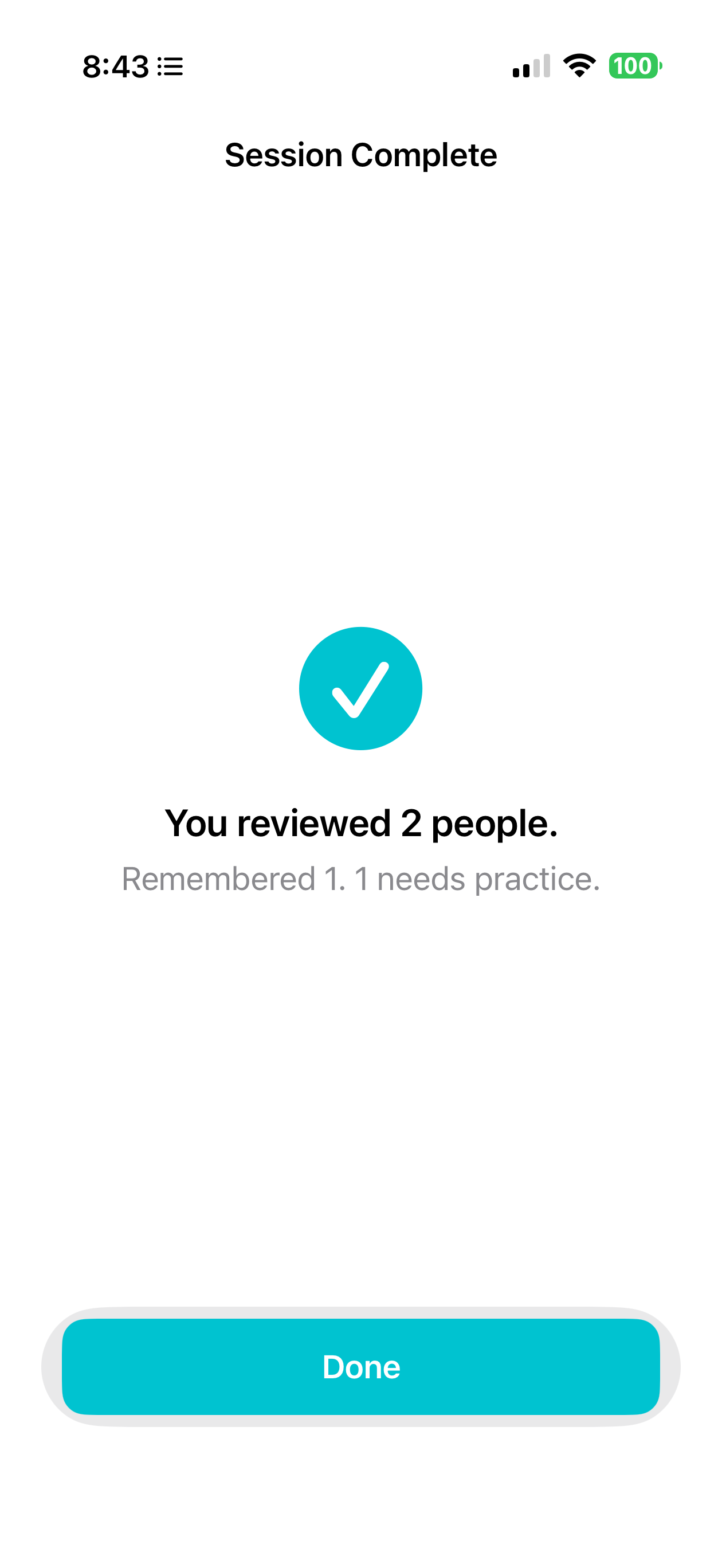 FamiliarFace - Remember People