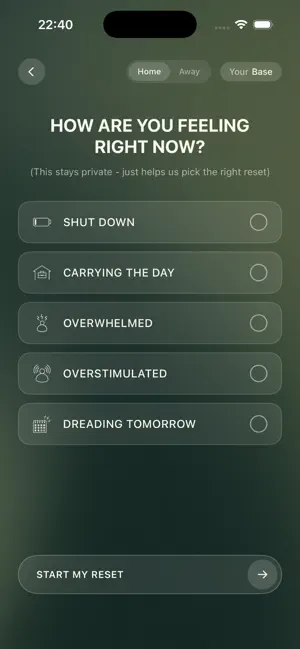 Baseline Stress Reset screenshot 3
