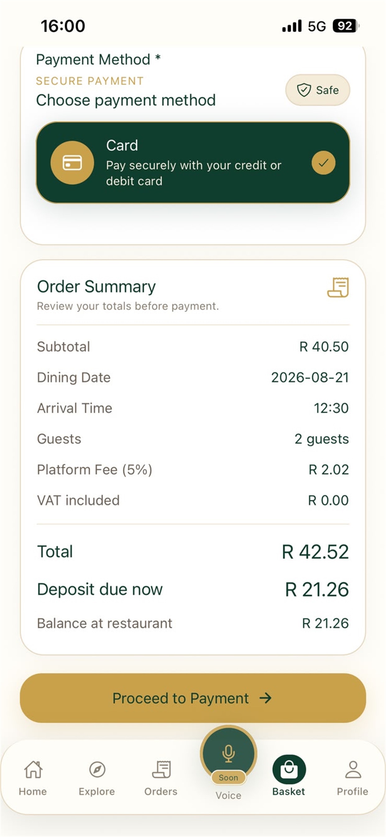 Screenshot 3 of YaBatho Customer