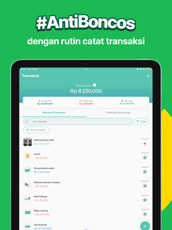 Sribuu: Budget & Money Managerのおすすめ画像2