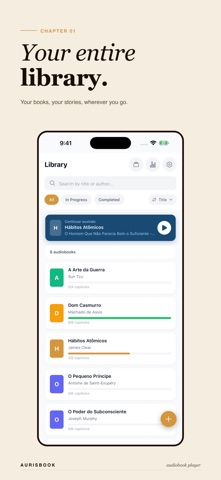 AurisBook: Offline Audiobooks screenshot