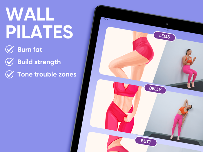 Wall Pilates by Fitter.me
