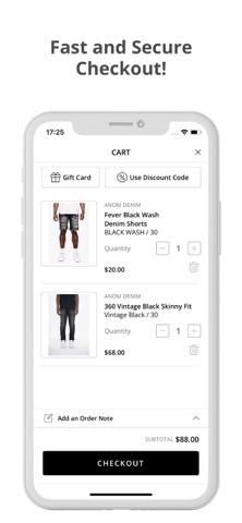ANOM Denim Shop screenshot