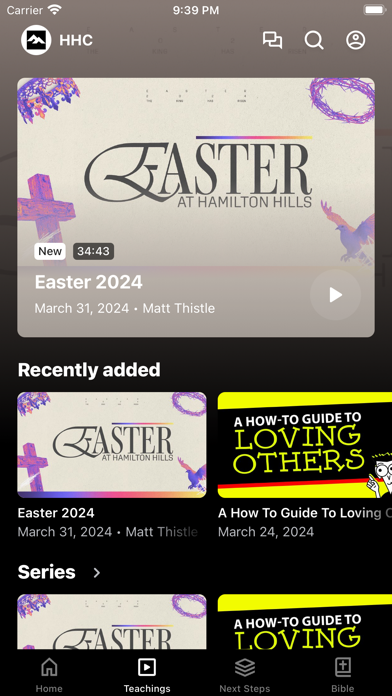 Hamilton Hills Church Screenshot