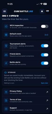 Cube Battle Live iPhone screenshot