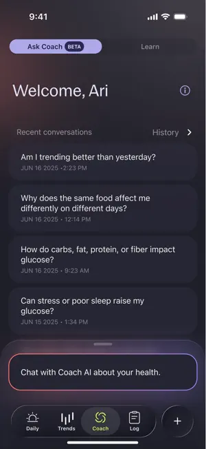 Stelo by Dexcom screenshot 3