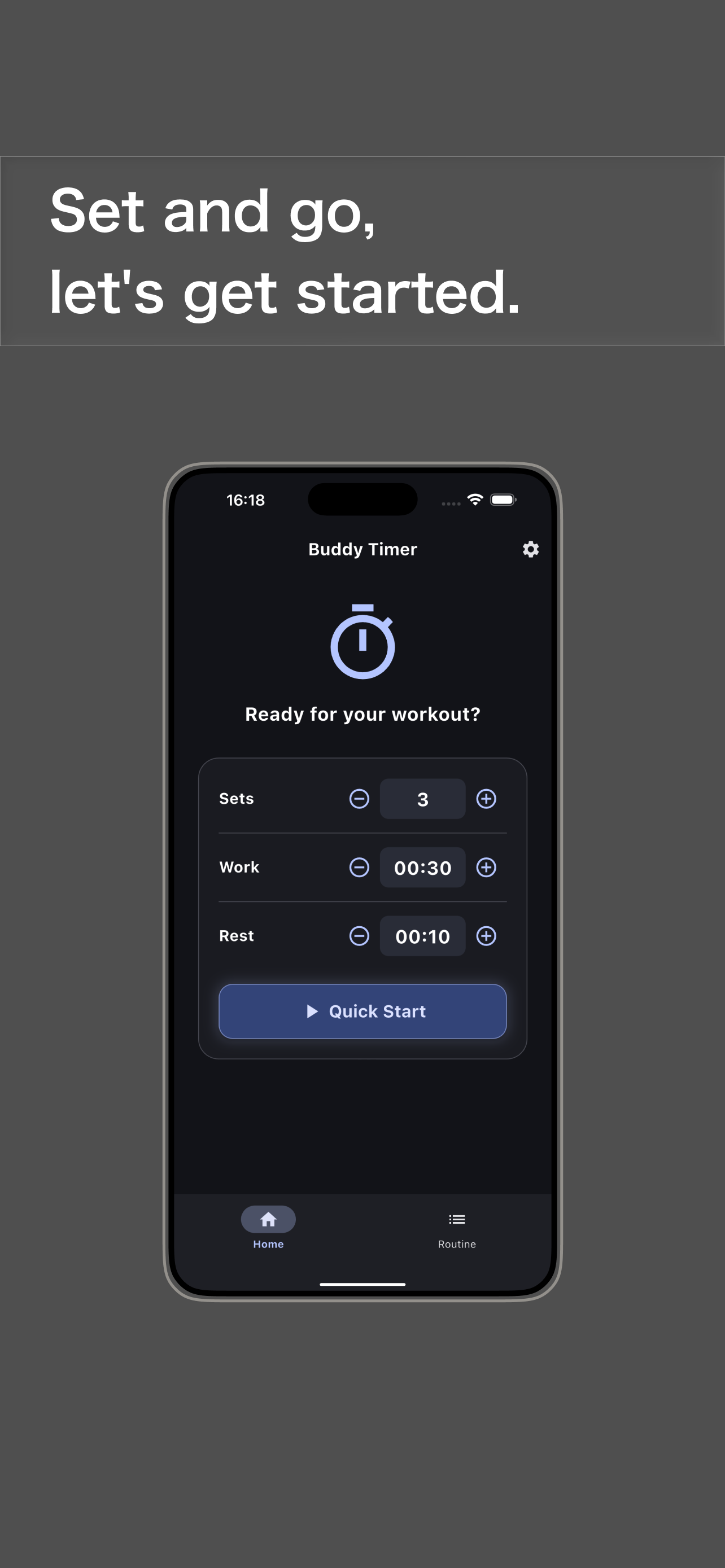 Buddy Timer - Smart Interval -