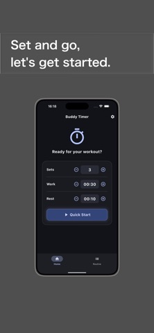 Buddy Timer - Smart Interval - screenshot