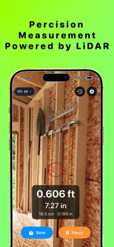 Distance Laser iPhone screenshot
