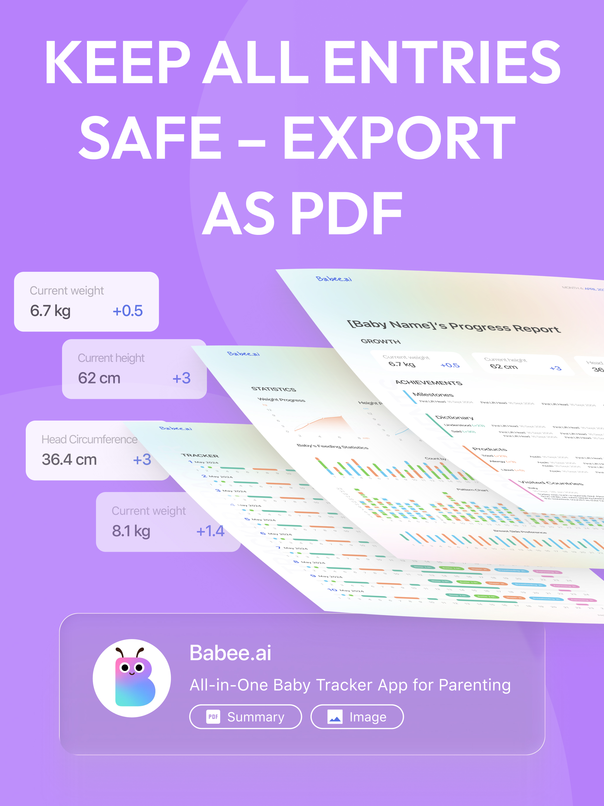 Babee.ai: Baby Tracker Newborn screenshot 15