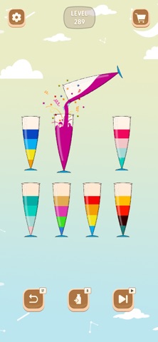 Fun Water Sorting - Color Sort Screenshot 5 of 9