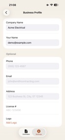 FieldBid: Estimate Maker screenshot