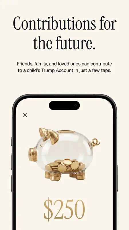 Trump Accounts: Official App screenshot 3 of 9