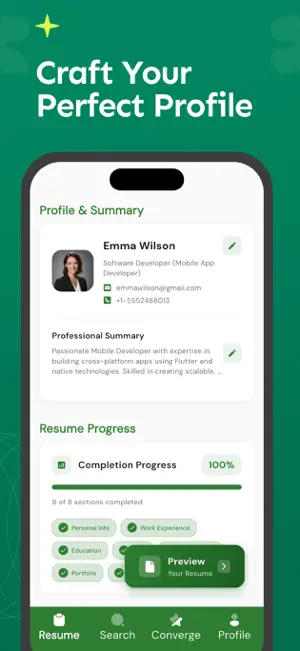 Revamp: AI Resume Builder CV screenshot 2