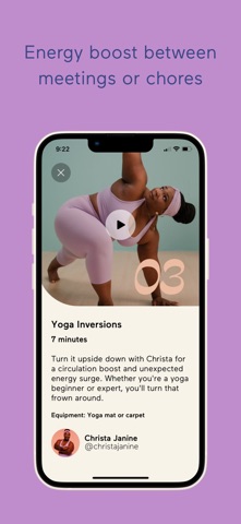 Shimmy: Fun-Sized Workouts Screenshot 3 of 4