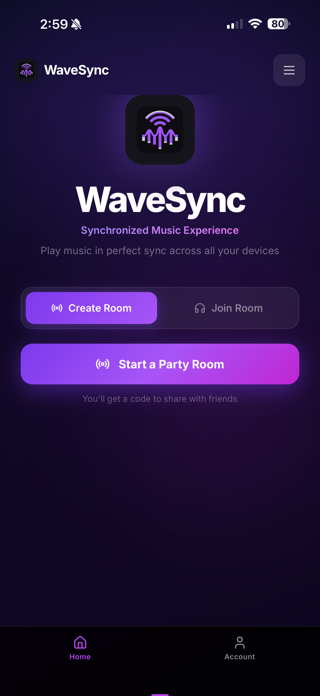 Wavesync music Screenshot 1 of 4