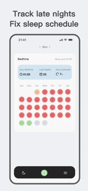 Bedtime App Blocker: FrogSleep screenshot 3
