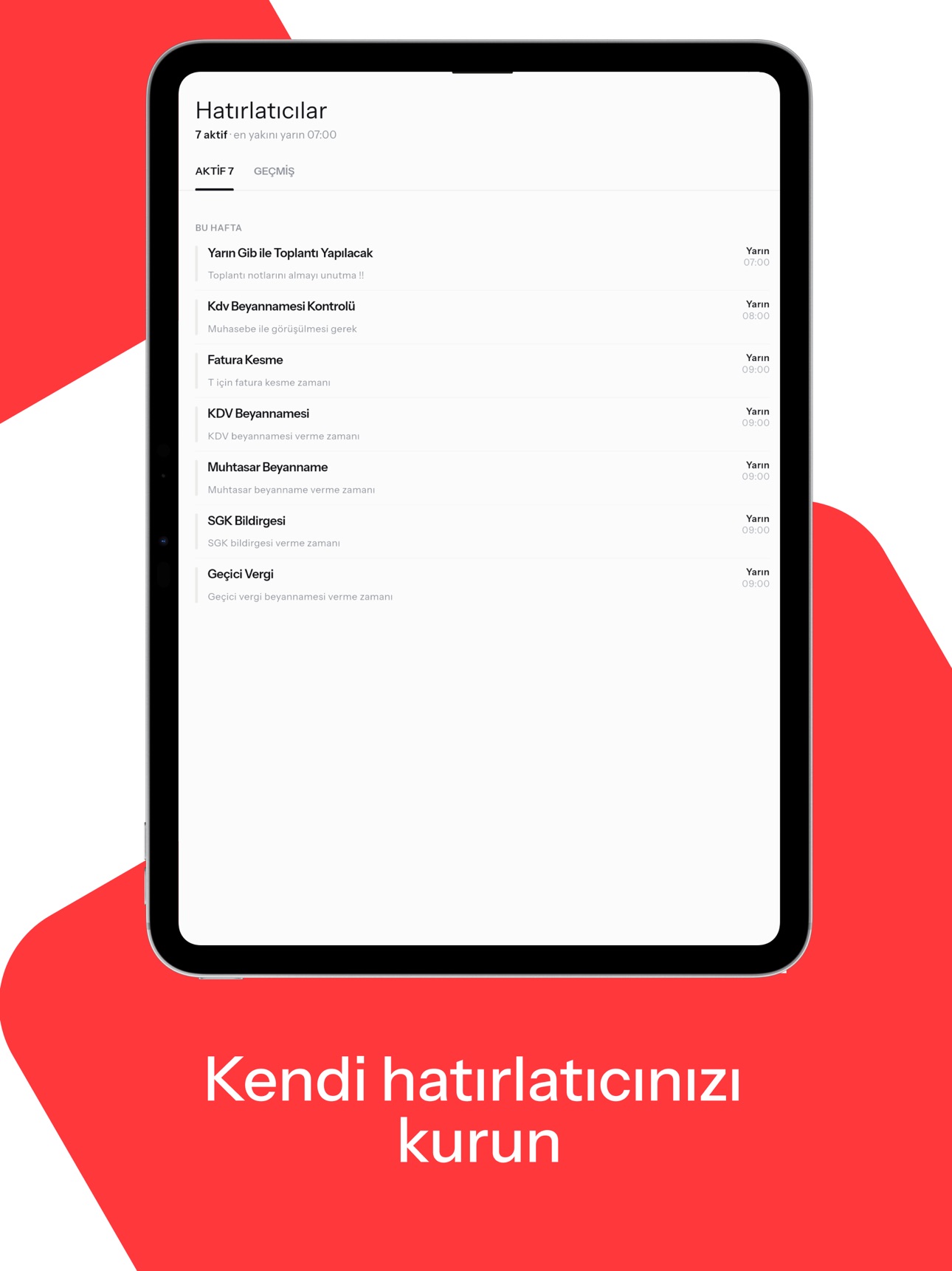 Screenshot 12 of Bien Bulut Müşavir Takvim