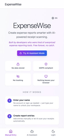 ExpenseWiseApp screenshot