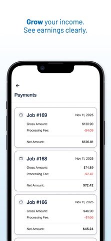 Washr Mobile Pros iPhone screenshot