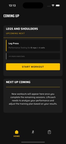 LiftCoach: Gym Workout Planner screenshot