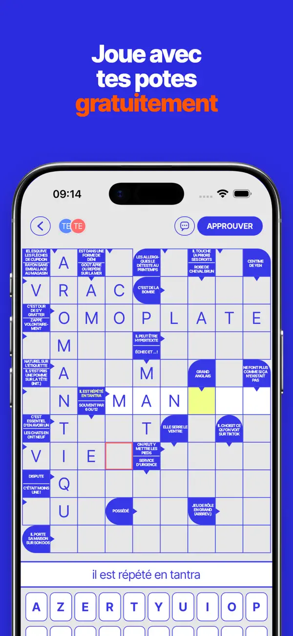 Screenshot #1 pour OQP - Mots fléchés modernes