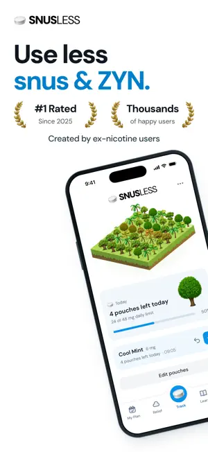 Snusless: Quit Zyn screenshot 1
