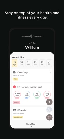 Imperfect Nutrition Screenshot 2 of 6