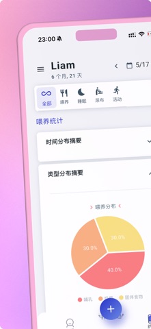 萌娃喂养记录 screenshot