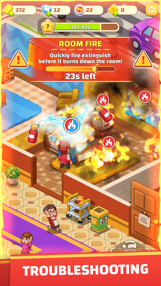 #4. My Tiny Hotel - Idle Simulator (iOS) 由: CSC Studio