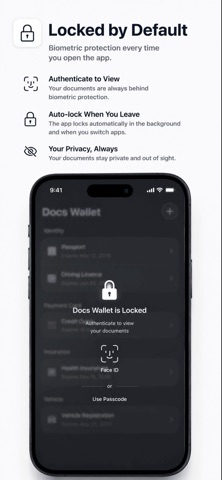 Docs Wallet Screenshot 3 of 6