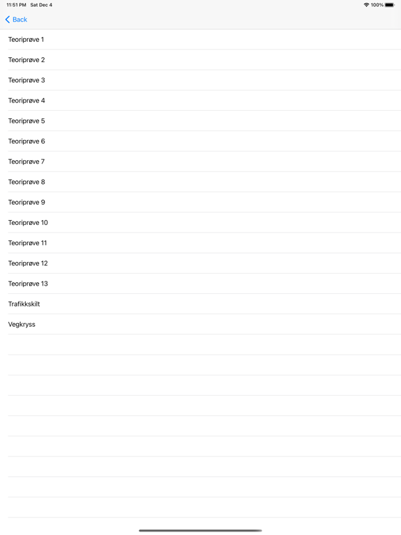 Screenshot #6 pour Teoritentamen for bil Klasse B