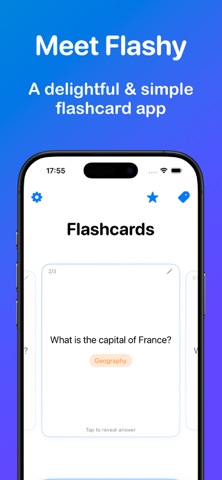 Flashy - AI Flashcards Screenshot 1 of 3
