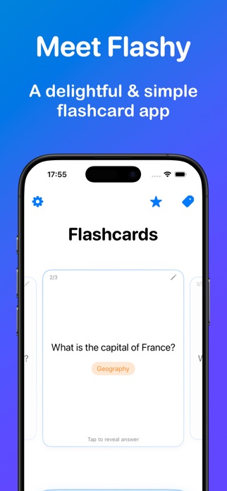 Flashy - AI Flashcards Screenshot 1 of 3