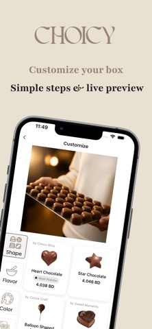 Choicy screenshot