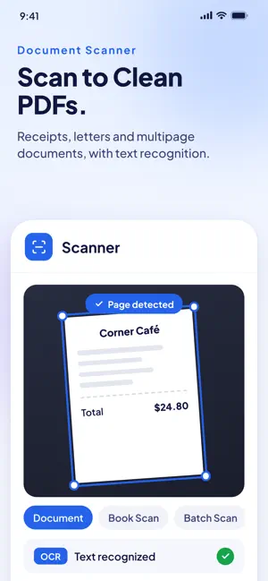 DocFila: PDF Scanner & Editor screenshot 1
