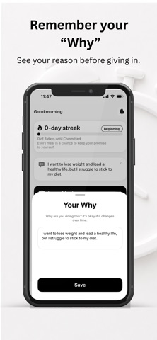 CommitU: Eat With Intention screenshot