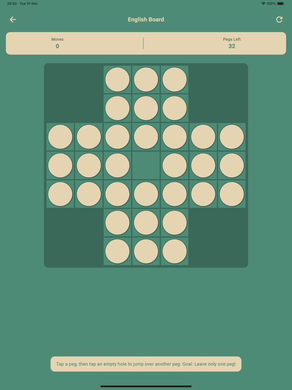 Peg Solitaire – Logic Puzzle app screenshot 2