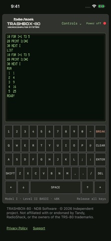 TrashBox-80 app screenshot 1