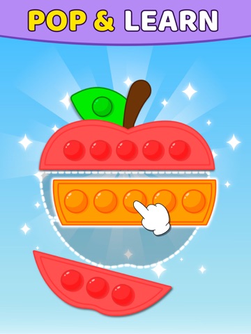 Balloon Pop Baby Toddler Games iPad screenshot