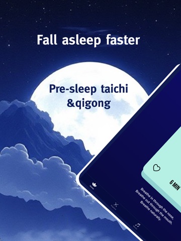 Sleep Chi: Pre-Sleep Tai Chi iPad screenshot