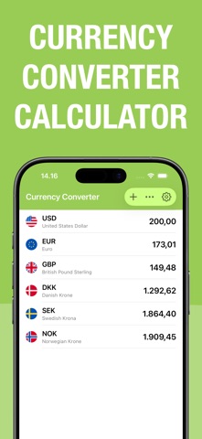 汇率换算 • Valuta+ screenshot