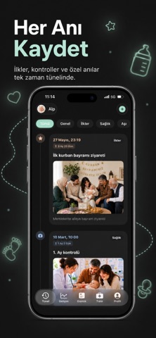 Prematüre Takip: Minik Adımlar iPhone screenshot