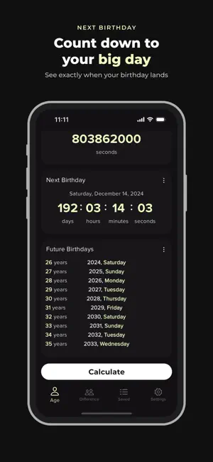 Age Calculator: Days Counter screenshot 2