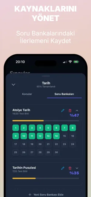 Sınav Takip & Odak Zamanlayıcı screenshot 4