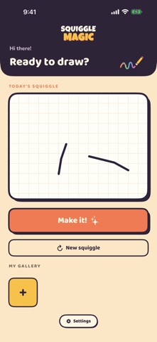 Squiggle Magic Draw screenshot 1