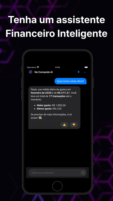 Controle Financeiro No Comando Screenshot 3 of 9