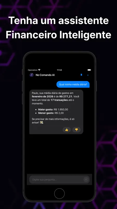 Controle Financeiro No Comando screenshot 3 of 9