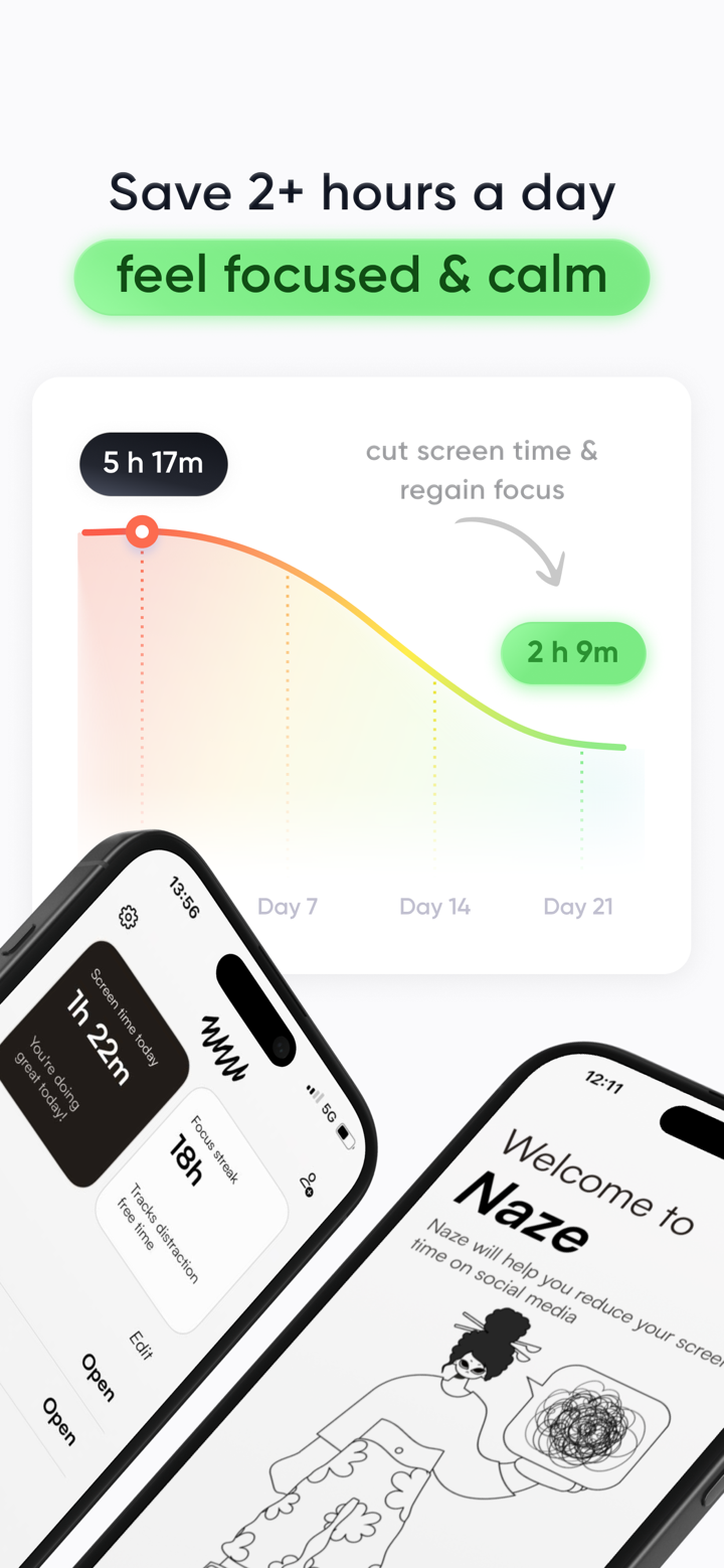 Naze: Social Media Blocker screenshot 2