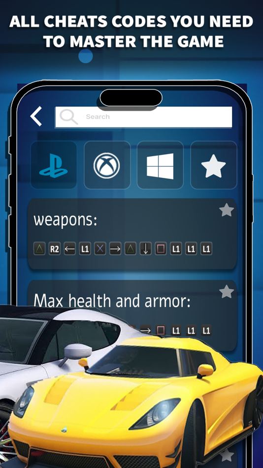 #4. Cheats for all GTA (iOS) Podle: Mohamed Lafkair